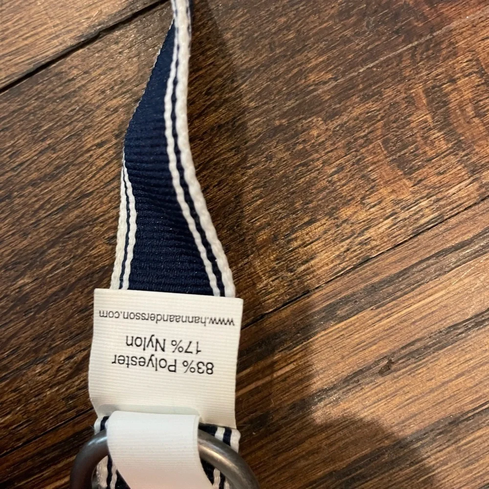 Hanna Anderssson navy belt